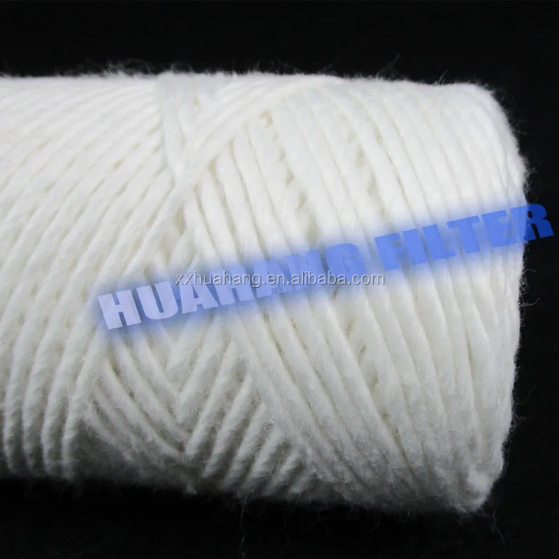 Картридж для фильтра воды из Полипропиленовой пряжи, 9,75 дюйма, 10 дюймов, 20 дюймов, 30 дюймов