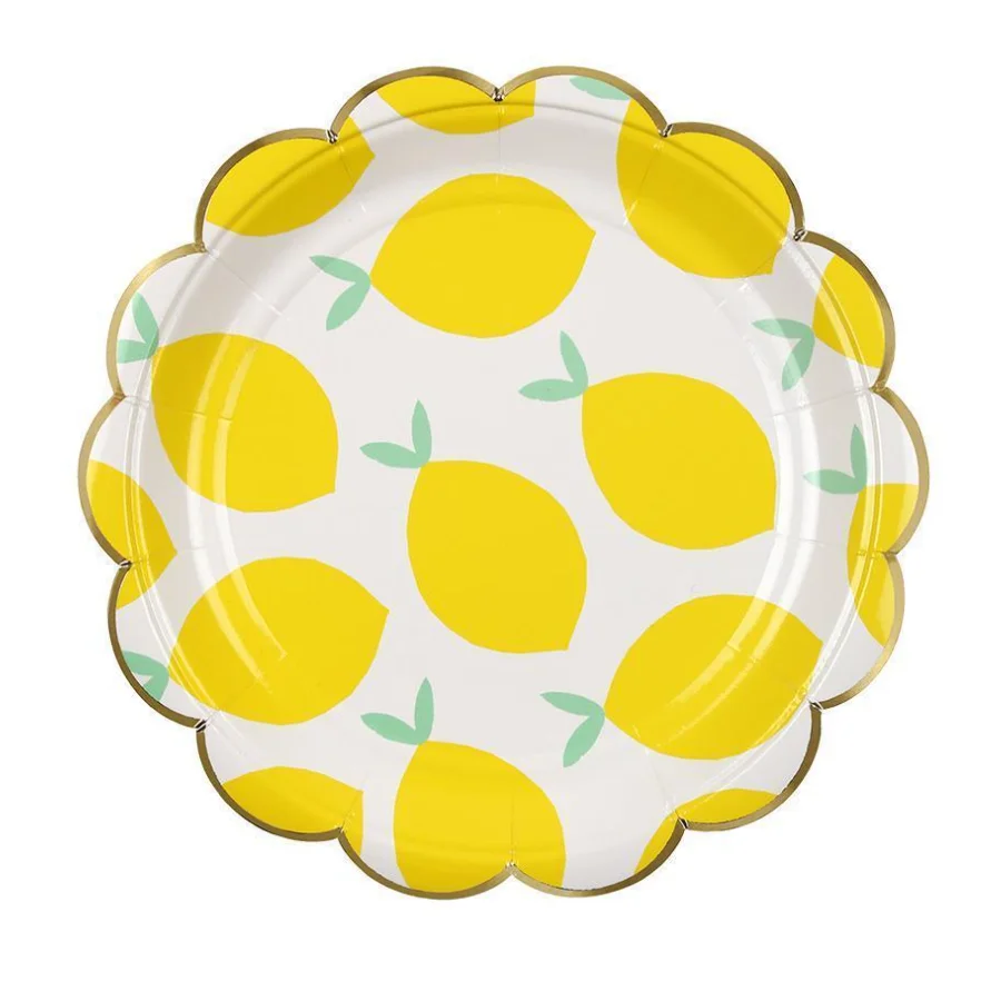 
Kids Birthday Party Decoration Set Fancy Paper Party Plates Cups Napkins Set 