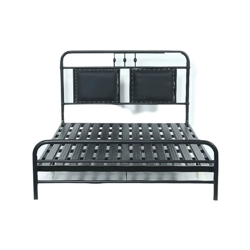 Производитель Китай домашняя мебель для спальни Морден/Королева металлическая кровать укрепление металлическая кровать рамка регулируемая высота металлическая кровать