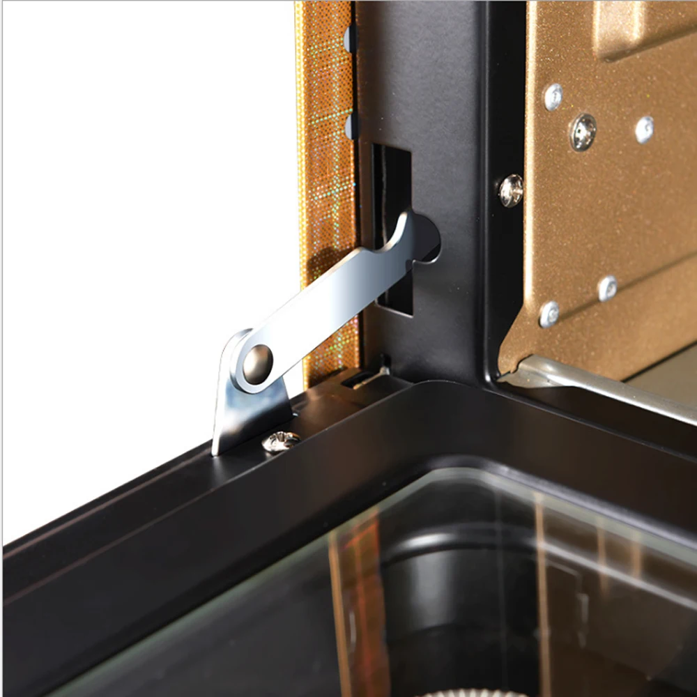 Polish Chromed Stainless Steel Countertop oven Convection Toaster Oven