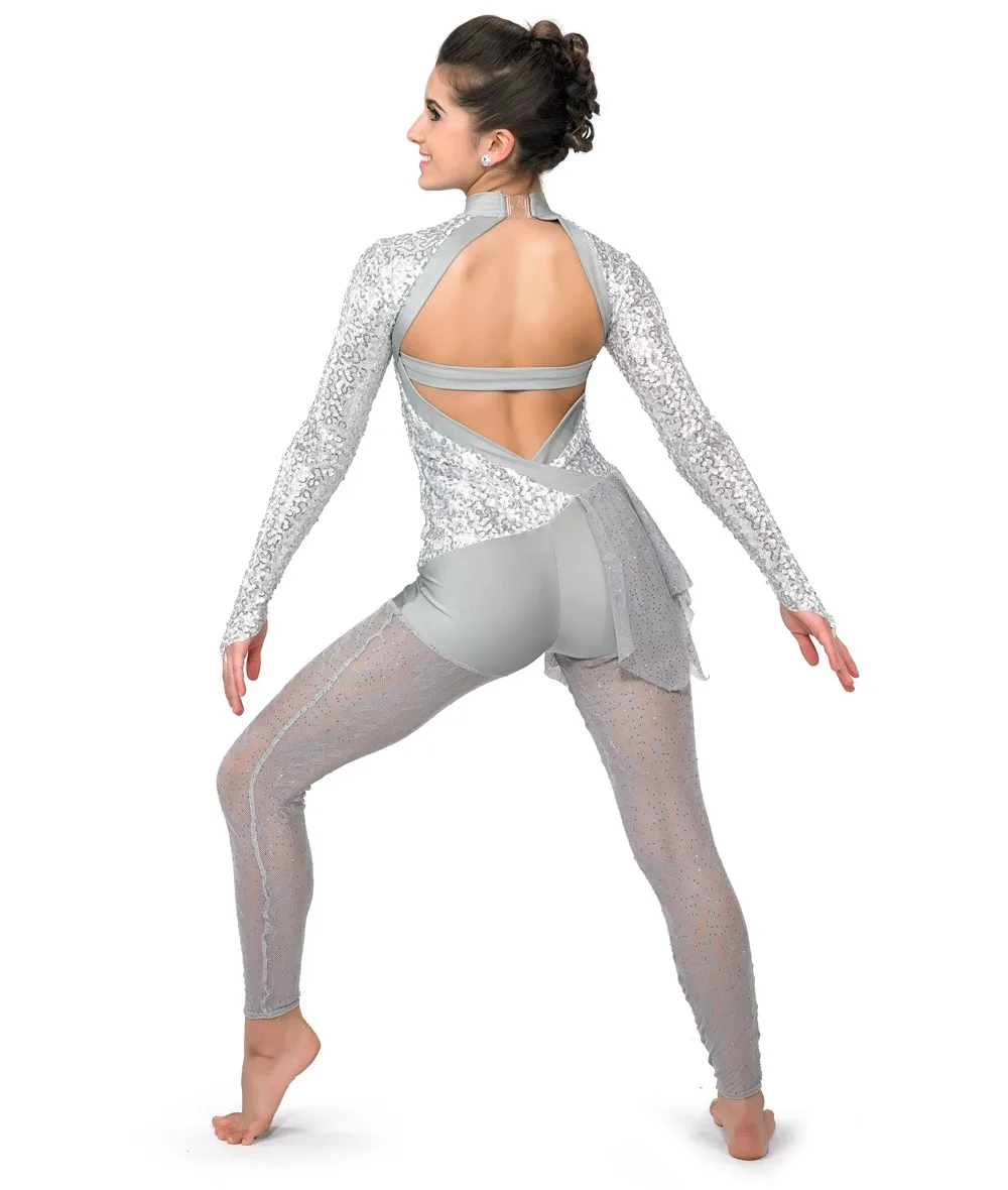 2017 New adult sequin jazz dance costumes, jazz performance clothing Latin-2017-053