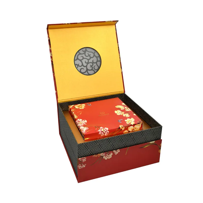 Эко-Люкс Красочные Пустые Формы Книги Бумага Подарочная Коробка Упаковка для торта луны