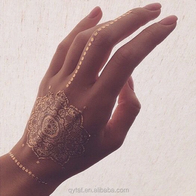 Personalized Cosmetic Standard Fashionable Glamorous Naked Woman Body Art Flash Henna Tattoo