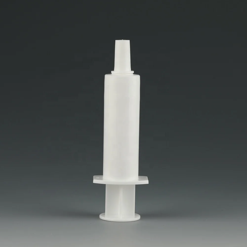 Класс пластмассы для пищевых продуктов домашних животных Кормление полости рта паста упаковка 20 мл пластиковый дозатор жидкого мыла аппликатор шприцы для использования животных