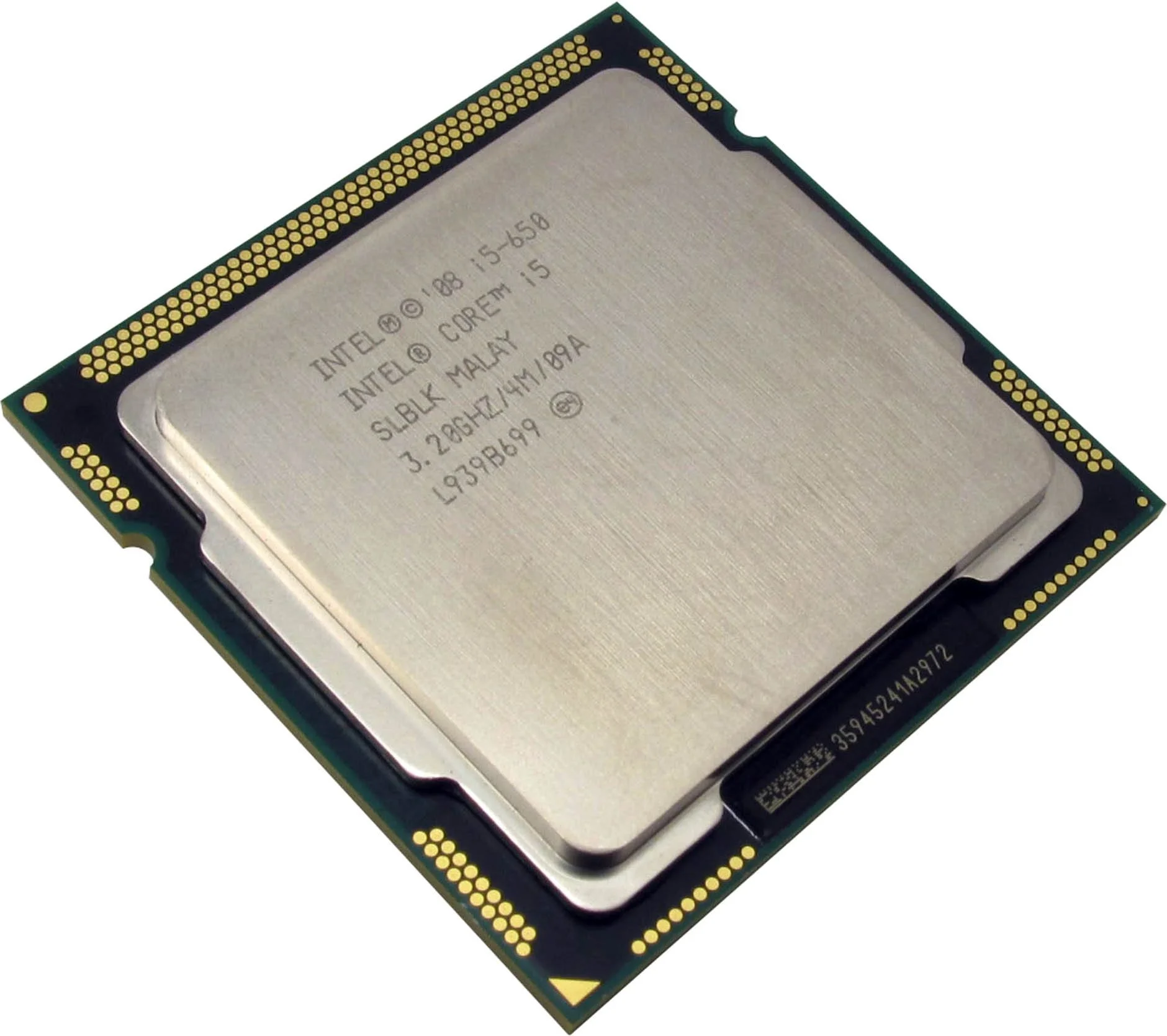 FOR Original Intel cpu i5 650 3.2GHz 4M 1156LGA for desktop