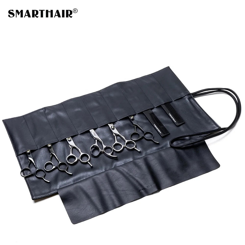 Barber Salon Hairstylist Scissor Bag Hairdresser Tool Pouch Bag Scissor Rolling Bag