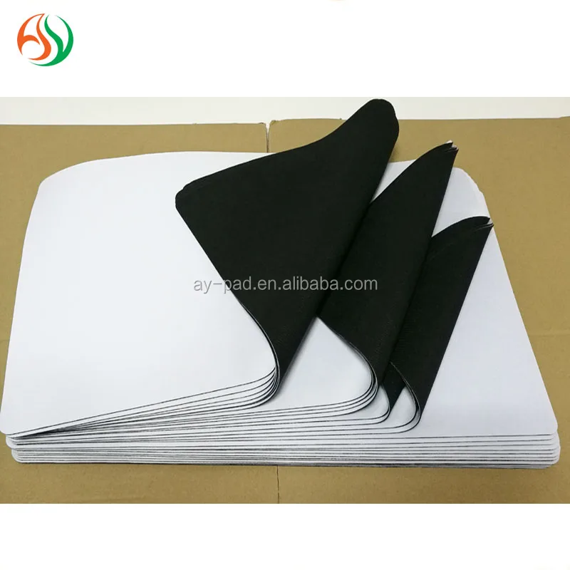 AY Blank Sublimation Customized High Quality Natural Rubber Mouse pad material Roll sheets Material Wholesale