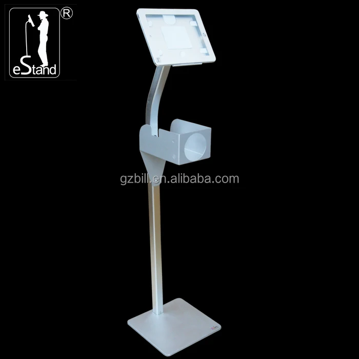 eStand BR24009 tablet restaurant ordering/ payment kiosk lock for ipad mount case