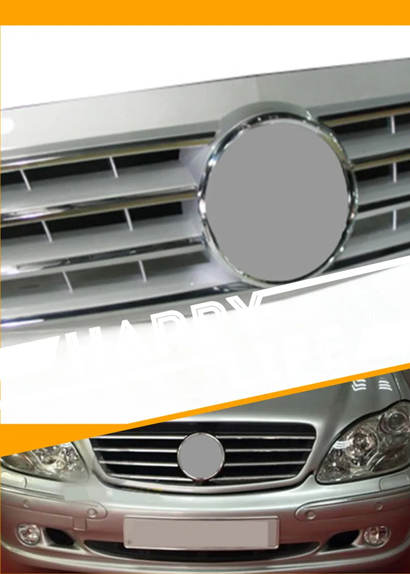 For S CLASS W220 Racing Grille ABS Material 2000-2002 Car Mesh grille Replace W220 grille