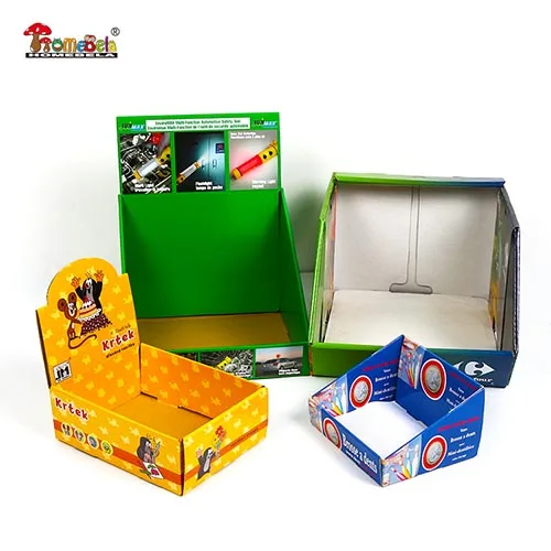 Customized design paper display box for products show