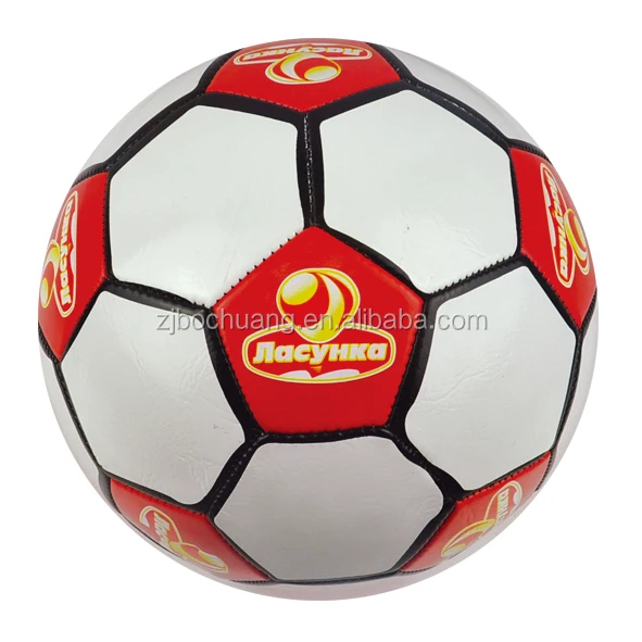 PVC/PU/TPU Custom Logo Machine Stitched Soccer Ball Size 5 Football