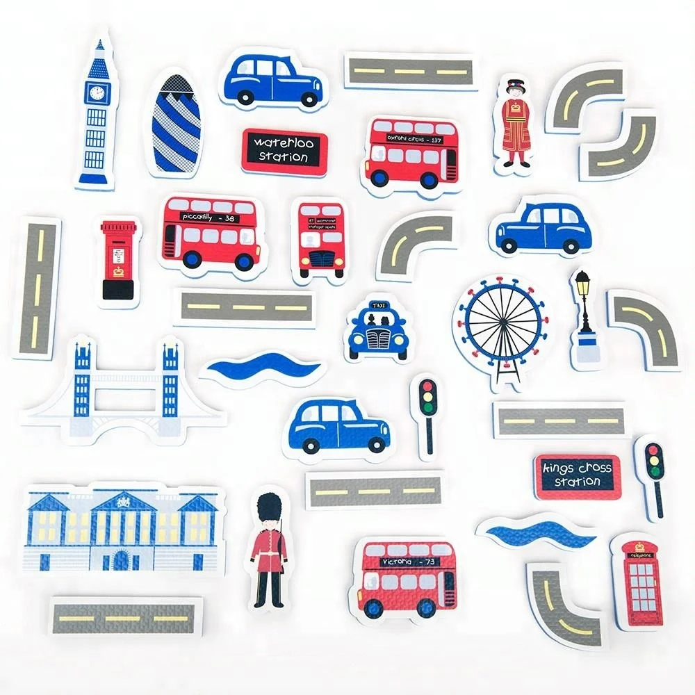 Custom shape number letter sea animal baby foam bath toys