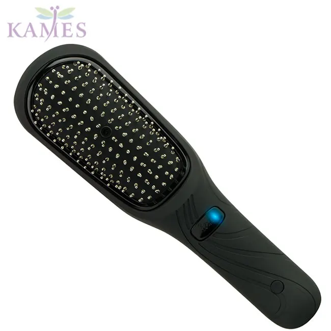 
Mini vibrating massage wireless hair brush ionic 