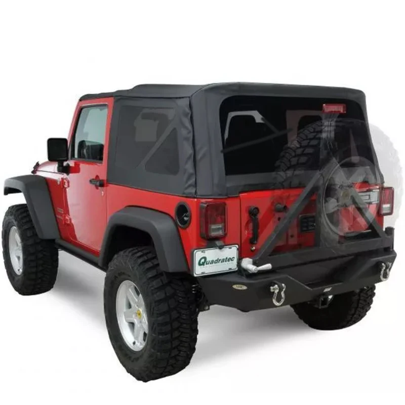 4X4 Auto High Quality Rear Bumper For Jeep Wrangler JK  Rear Bumper Guard for Jeep 7 Days Delivery In Guangzhou
