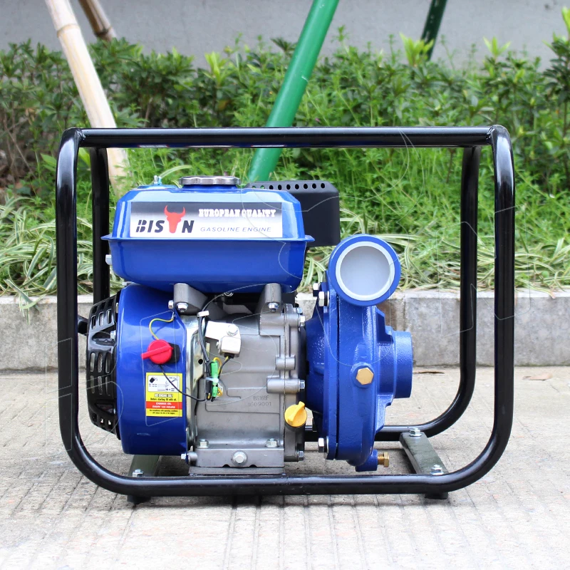 BISON(CHINA) New Popular Type BS30I Mini 3 Inch Portable Farming Irrigation High Pressure Gasoline Water Pump WP30