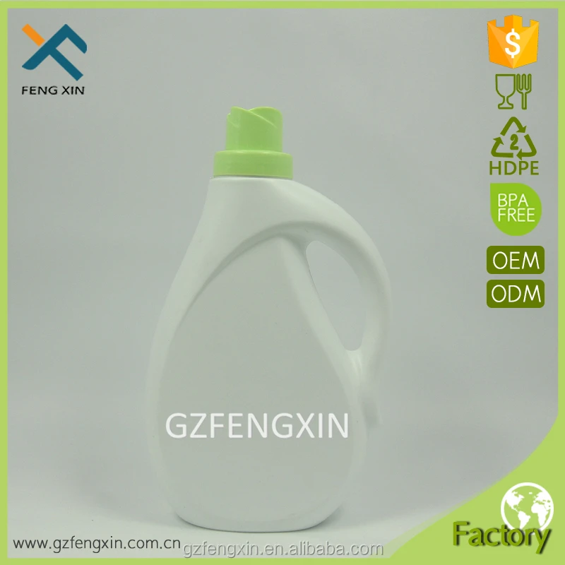 Custom made 5 liter plastic laundry detergent bottle for liquid soap