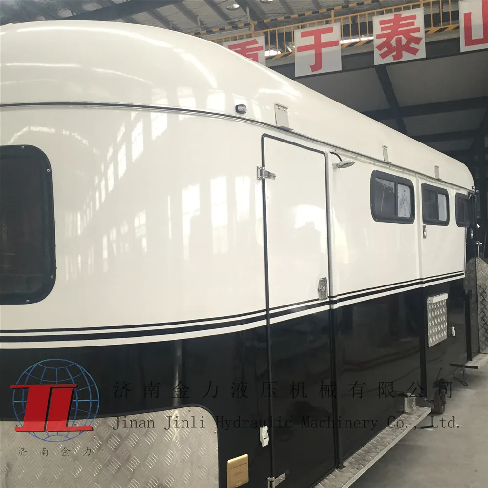 2 лошадь угол нагрузки плавают deluxe с жилые помещения, китайский импортный платформа для лошадей с тентом и двухъярусная кровать