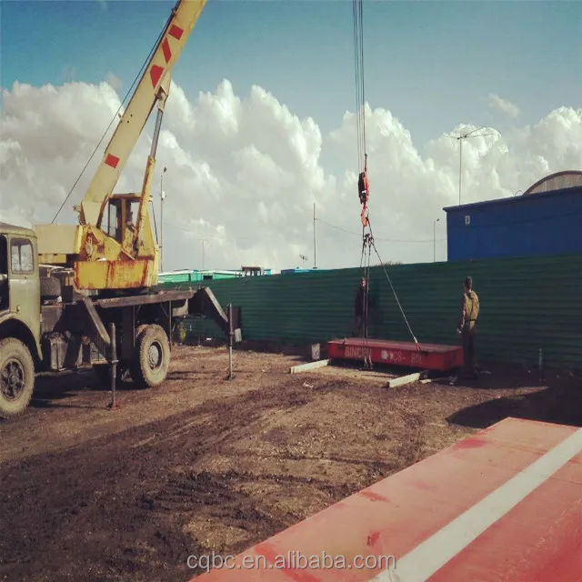 Электронные весы грузовика грузоподъемностью 15 м x 3 м на 60 тонн