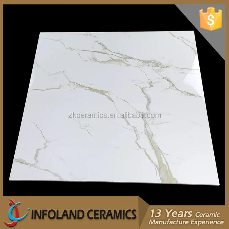 Popular Italian White Carrara Marble Floor Tile