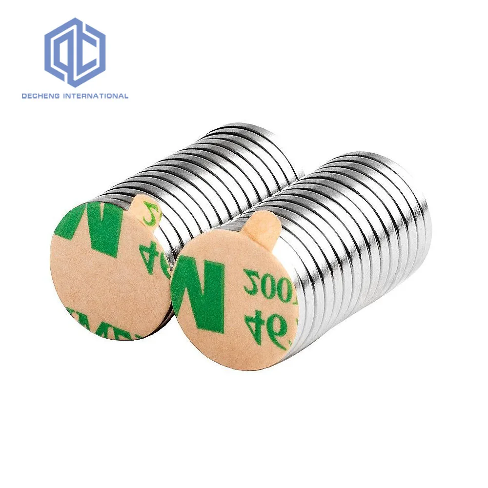 Custom Size N52 Rare Earth NdFeB Neodymium Circle Disk Round Magnet Multi-Use Fridge Magnet