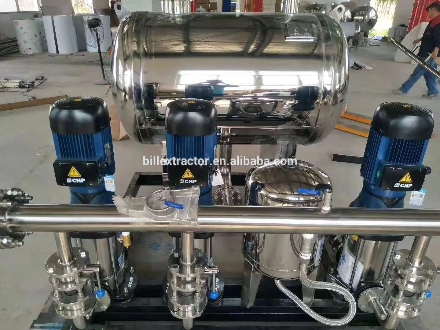 hot sale stainless steel 304 Frequency water Booster Set, Water Pumping machine, water booster pump equipment