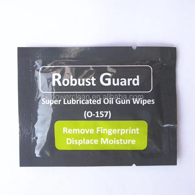Gun Weapon Cleaning Disinfecting Wet Wipes