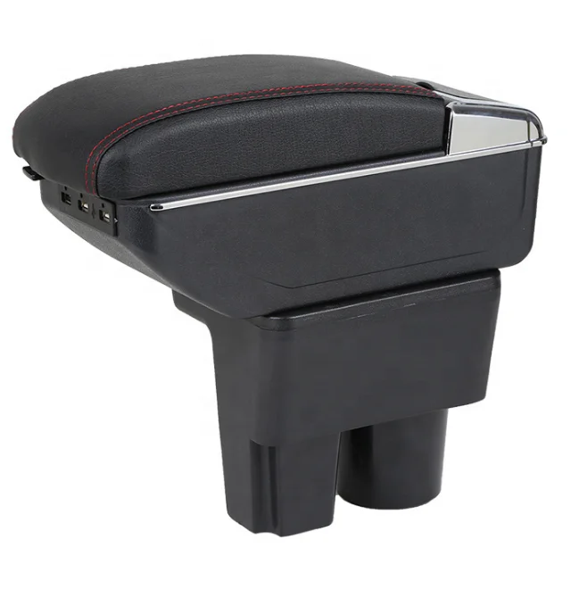 Leather Car Center Console Armrest Box for Suzuki Liana A6 Armrests with USB