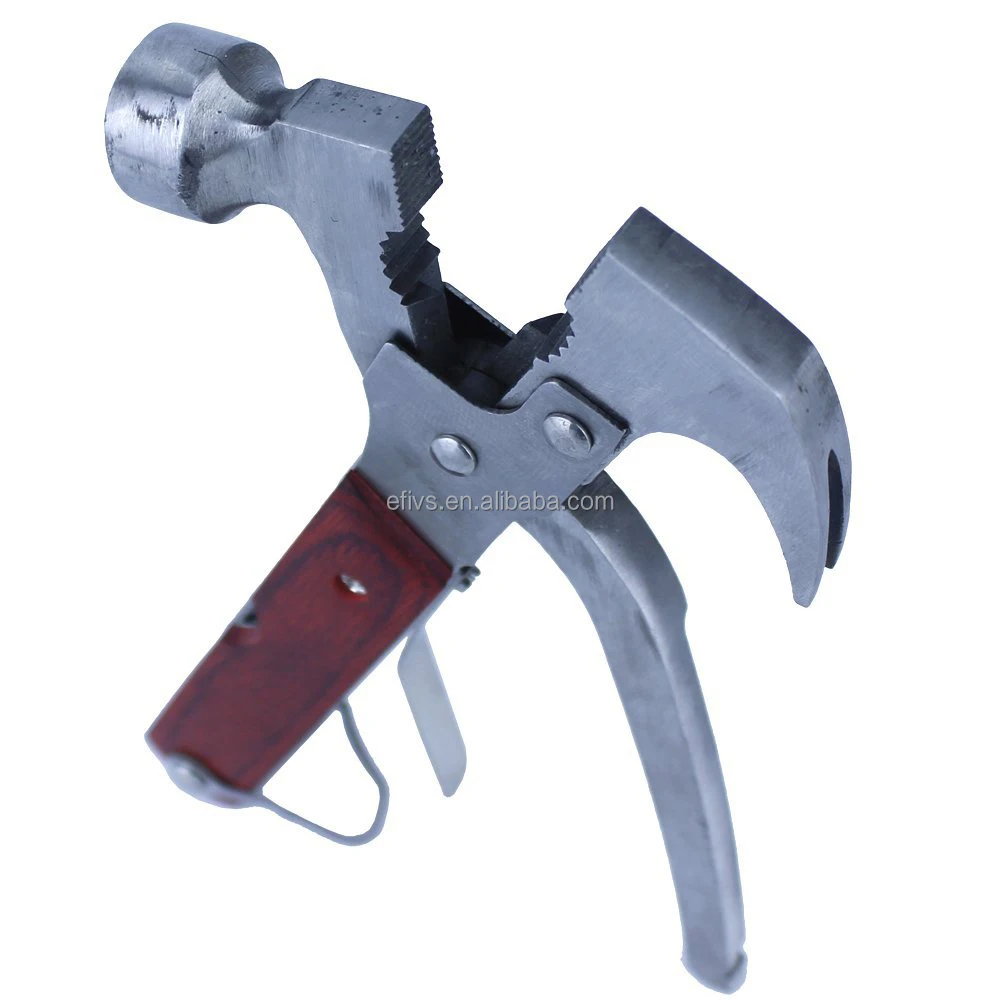 10 in 1 Hammer Outdoor Pocket tools Sport Camp Stainless Steel Fold Multi Tools for Household Camping Hiking Hunting Outdoor