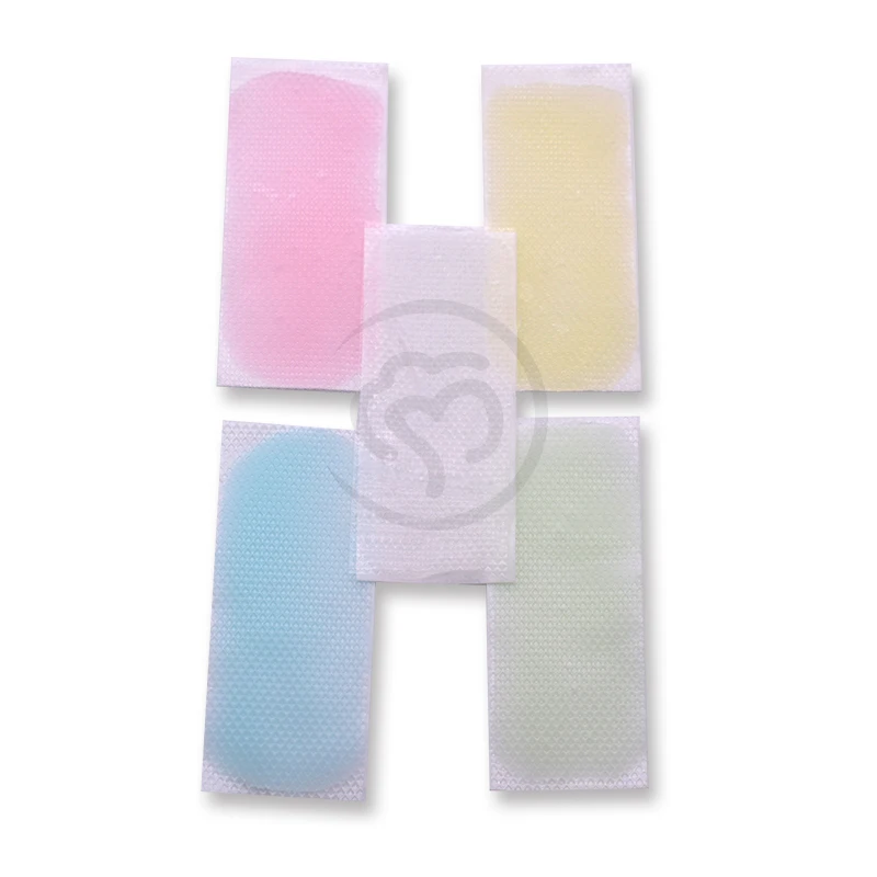 
Colorful Fruit Smell Fever Cooling Gel Patch For Baby Migraine Headache Treatment Sample Free 