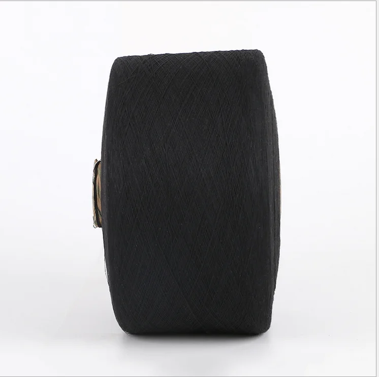 Open end recycled yarn for Black Jeans, cotton yarn for denim weaving
