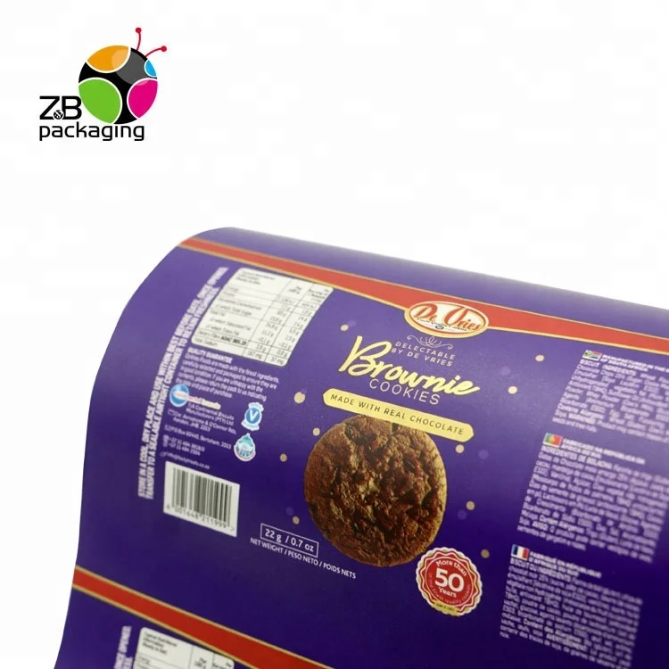 China Top Grade Matte / UV Packaging Plastic Roll Biodegradable Laminating Pouch Film for Biscuits Potato Chips