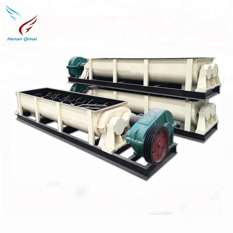 
Good Price horizonta screw double shaft mixer 