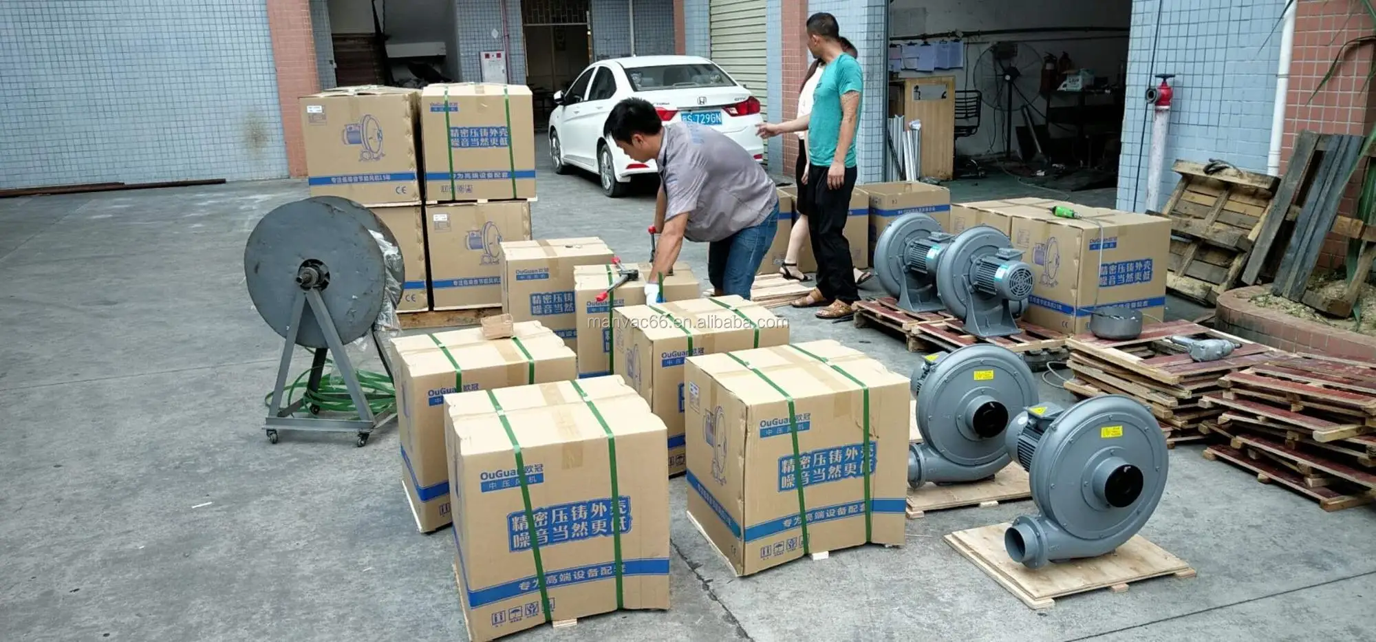 Big Volume Centrifugal Air Fan Vacuum Blower for Environmental Machinery