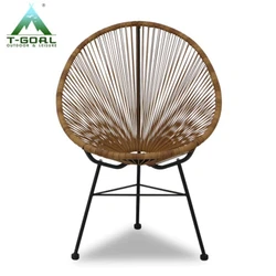 High Quality Sell steel round rattan rocking chair Leisure
