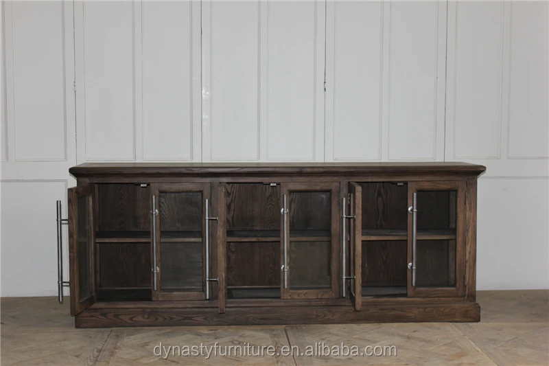 antique style solid wood french buffet furniture