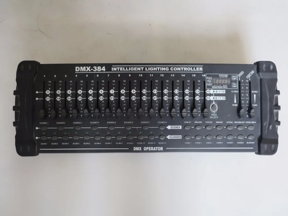 DMX384 Light Controller Wireless DMX512 DJ Disco Stage Dimmer Console