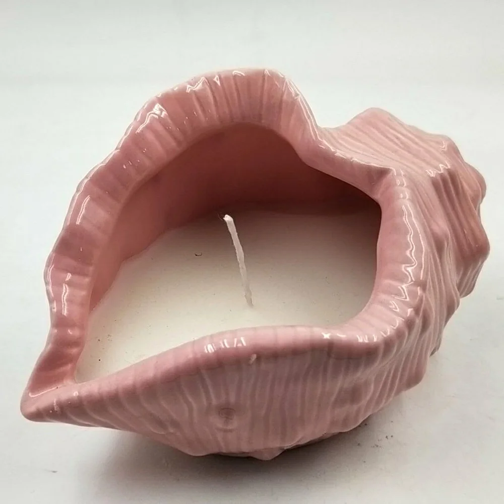 Wholesale Conch Unique Candle Jars Fashion Design Aluminum Candle Jar