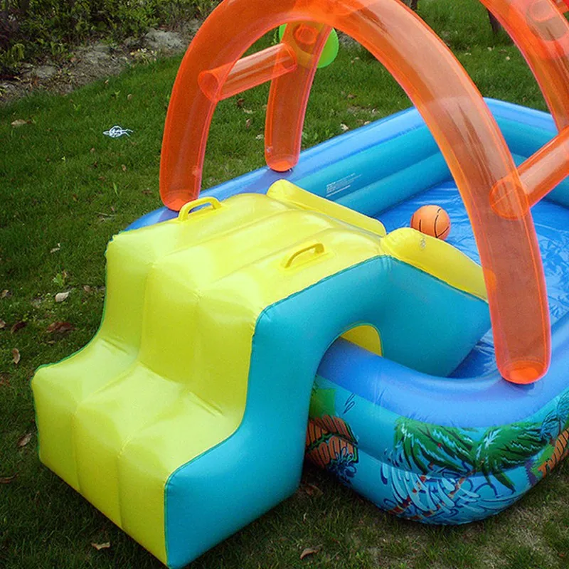 Newest design inflatable basketball pool swimming for kids