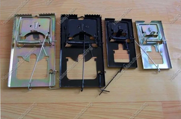 Wholesale metal mousetrap powerful spring snap trap for small mice rats rodent catching