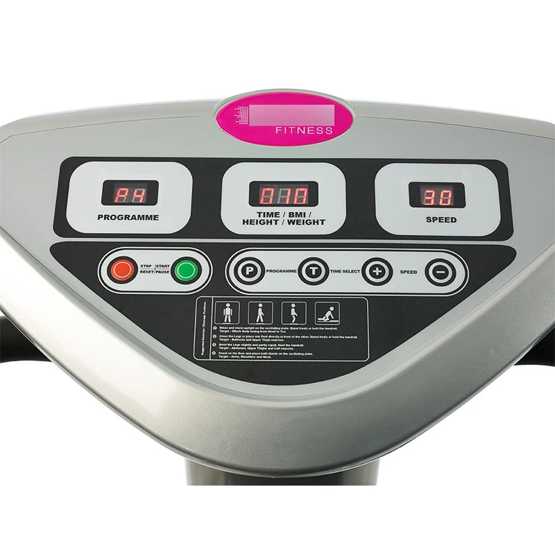 Whole Body Fitness Exercise Machine Vibration Plate Crazy Fit Massage