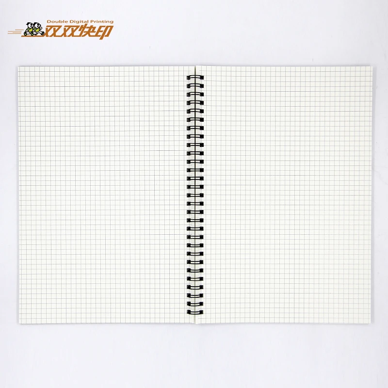 NP002 factory price dot grid custom spiral kraft notebook printing