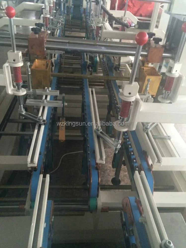 SHH-AG Series High Speed Bottom-lock Carton Box Automatic Folder Gluer machine