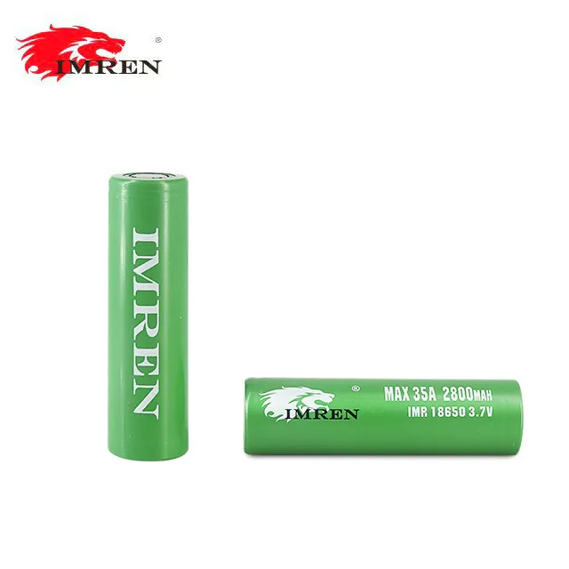 
Wholesale Deep Cycle IMREN 18650 35a 2800mah li-ion battery 3.7v 