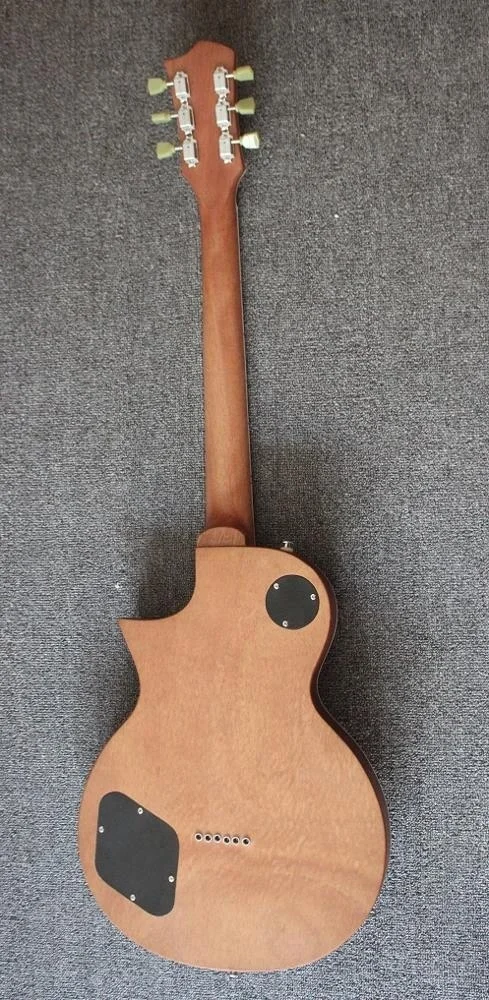 Weifang Rebon 6 String LP  electric guitar with string through body bridge