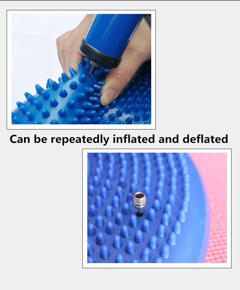 china custom smart disc wobble cushion yoga balance board