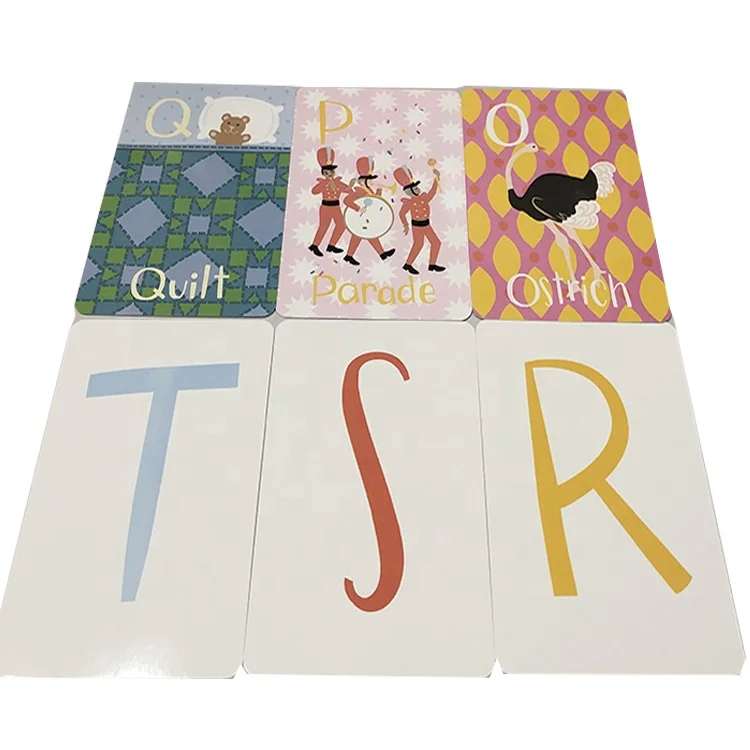 Custom Flash Card Printing Services Flash Card Game With Box
