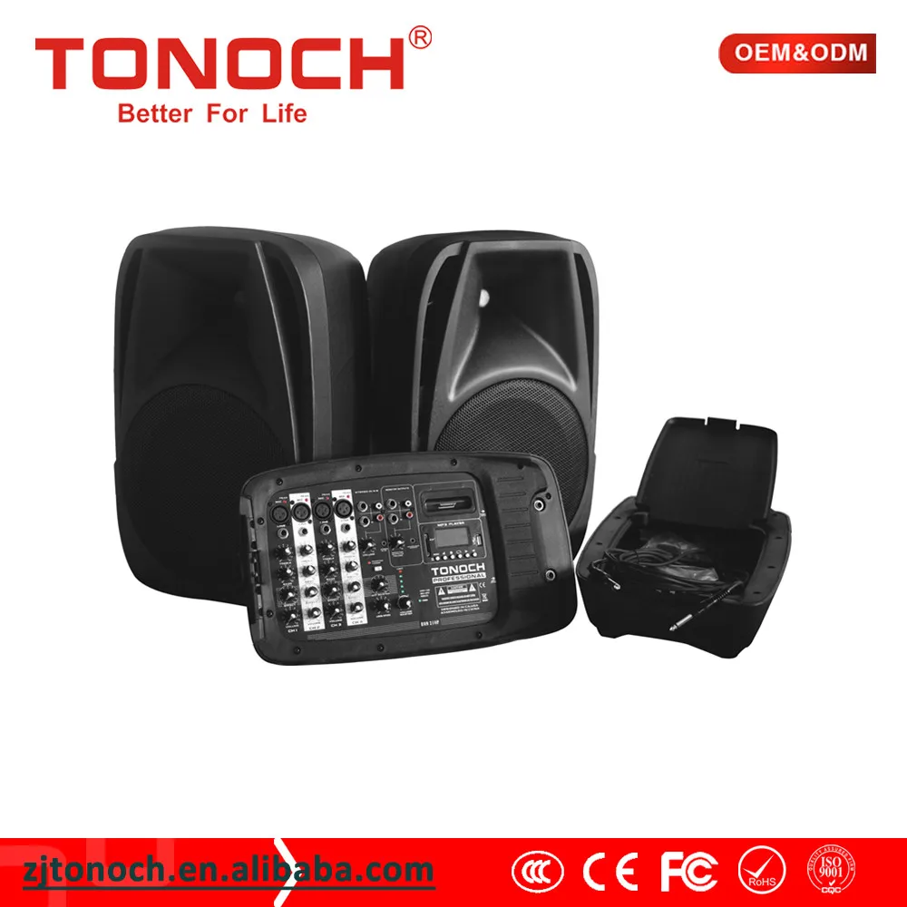 CE/ROHS high power pa system speaker