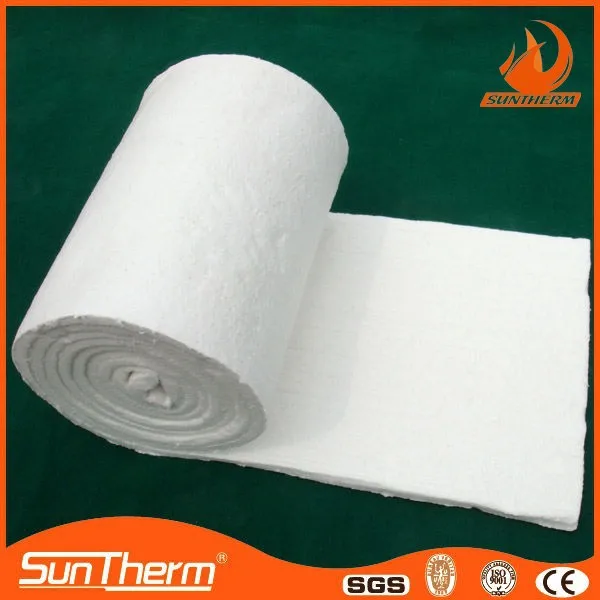 1260 керамического волокна одеяло открытый изоляции одеяло печи изоляции одеяло