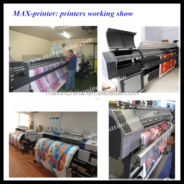 overseas service centre available dx5/dx7 MAX-printer large format 1.6M eco solvent printer