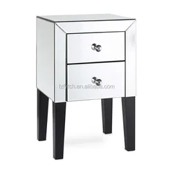 Венецианская зеркальная мебель FYTCH, зеркало для гостиной, потрясающий комод с четырьмя ящиками